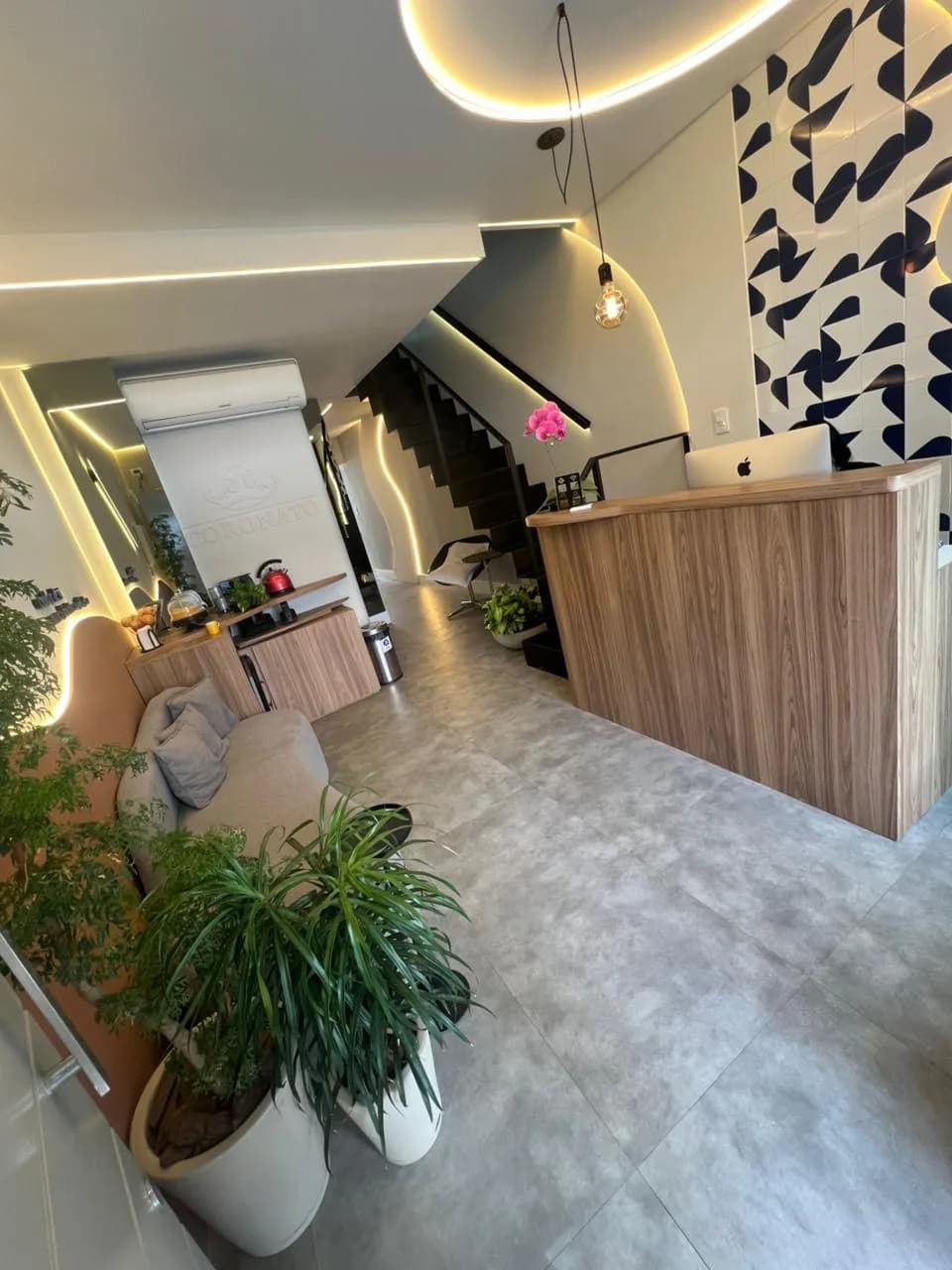 Vista alternativa do consultório