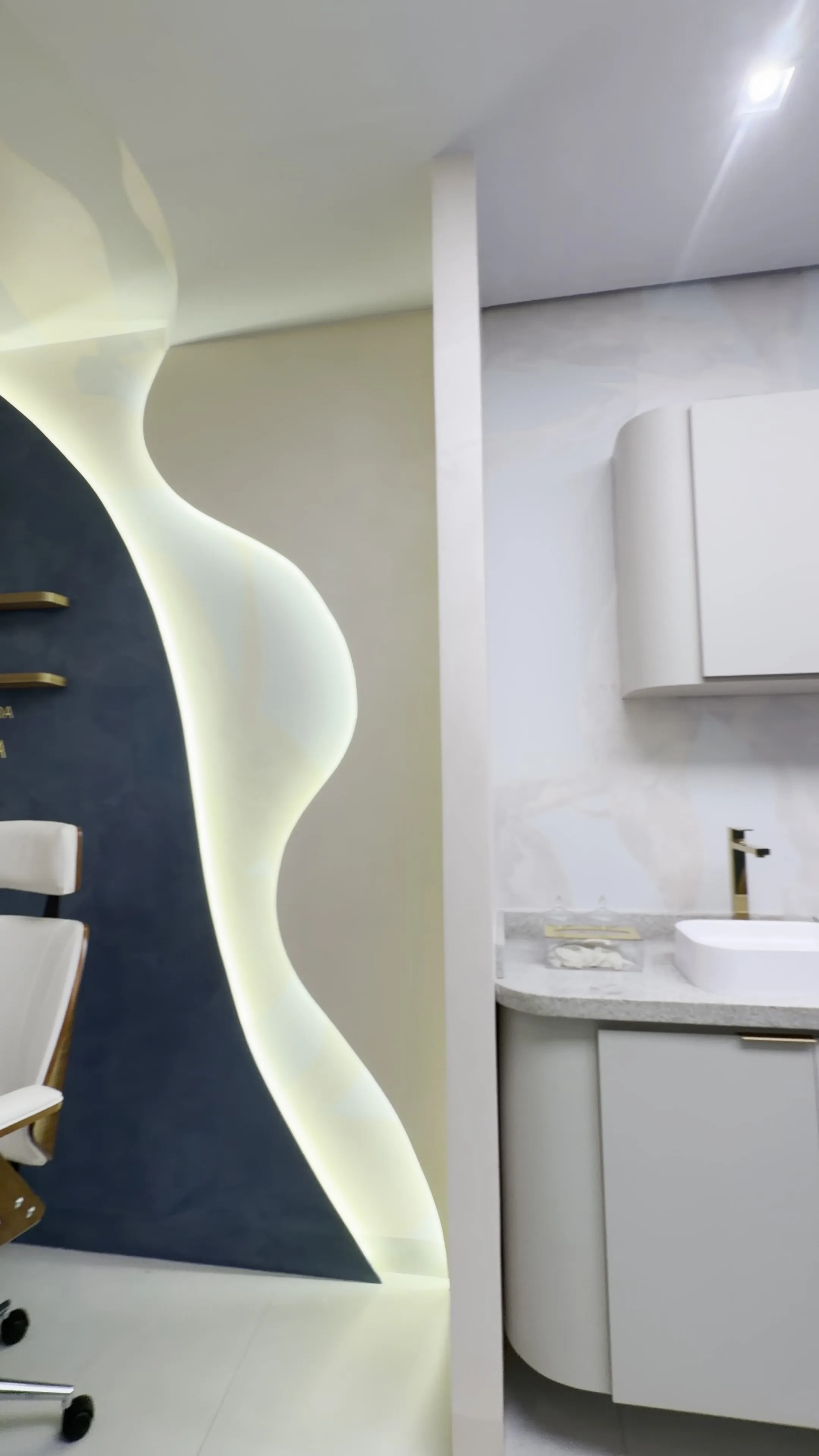 Vista alternativa do consultório